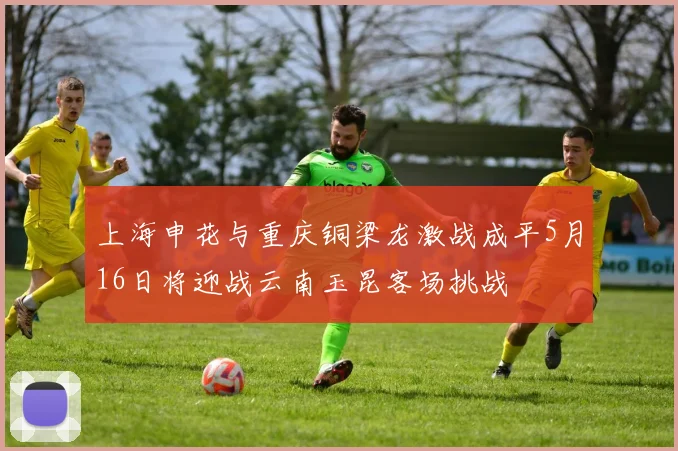 上海申花与重庆铜梁龙激战成平5月16日将迎战云南玉昆客场挑战